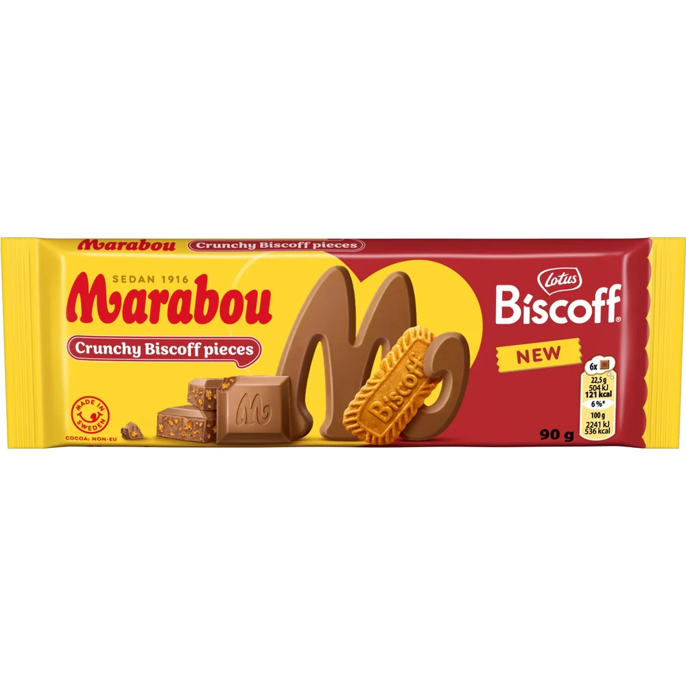 Marabou Biscoff 24x90g