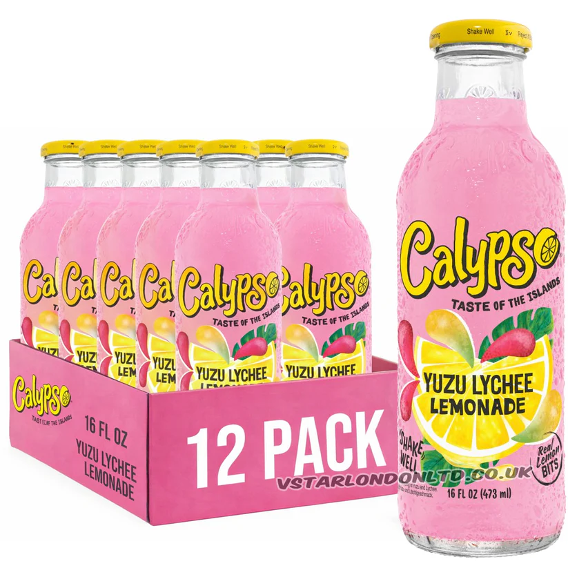 Calypso Yuzu Lychee Lemonade 12x473ml