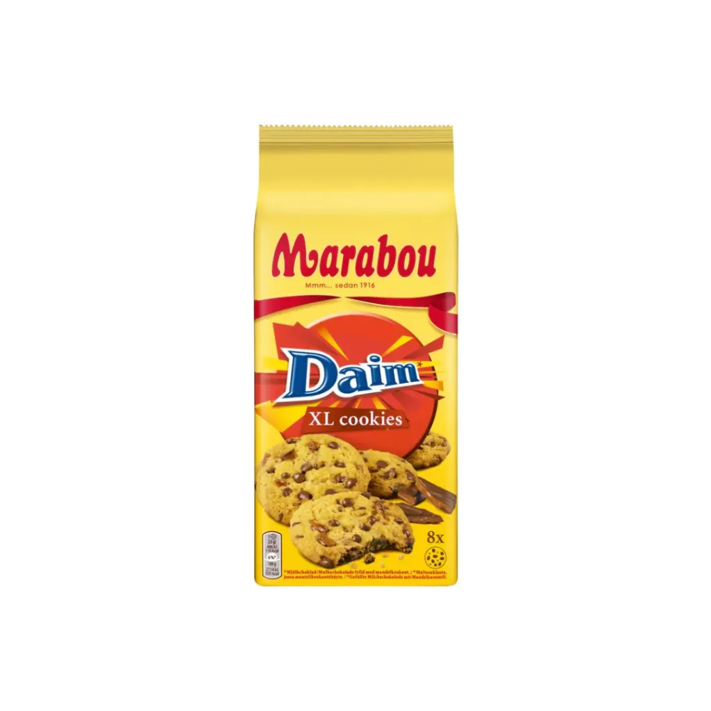Marabou XL Cookies Daim 10x184g