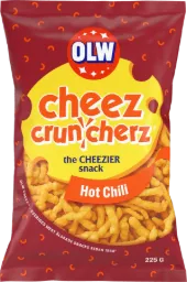 [1375-101104] OLW Cheez Crunch Hot 28x160g