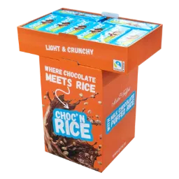 [85036] Choc,n Rice milk chocolate with puffed rice 32x150g