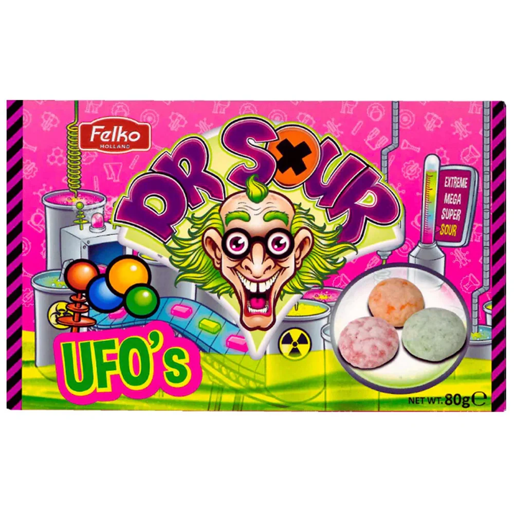 Dr. Sweet Puzzle - Ufo's - 12 pcs.