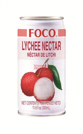 FOCO Lychee juice 24x350ml