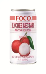 FOCO Lychee juice 24x350ml