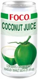 [08851613101576] FOCO coco nuts Juice 24x350ml