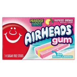 AirHead Gum Paradise Blends Raspberry Lemonade 34g