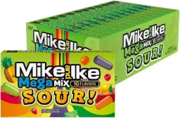 Mike and Ike Sour Mega Mix 120g