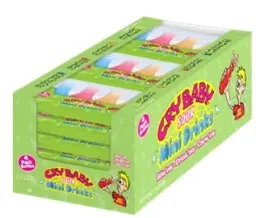 Nik-L-Nip Cry baby sour wax bottles 12pcs 79g