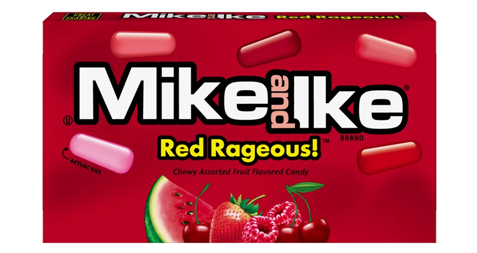 Mike and Ike Red Rageous 120g