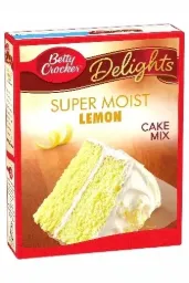Betty Crocker Super Moist Lemon Cake Mix 375g
