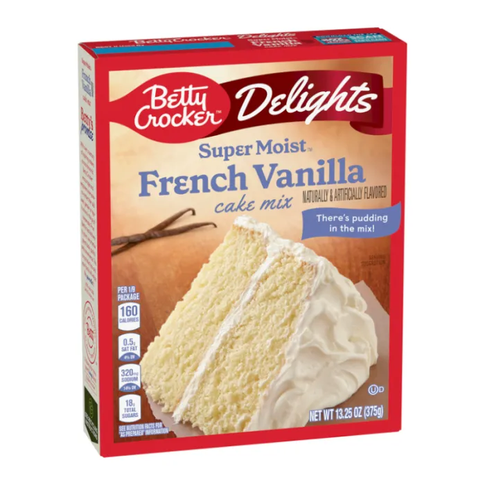 Betty Crocker Super Moist French Vanilla Cake Mix 375g
