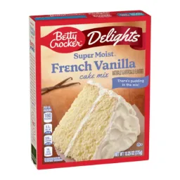 Betty Crocker Super Moist French Vanilla Cake Mix 375g