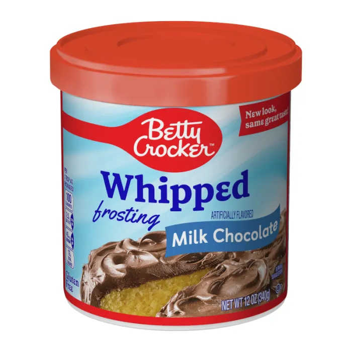 Betty Crocker Whipped Frosting Milk Chocolate 340g