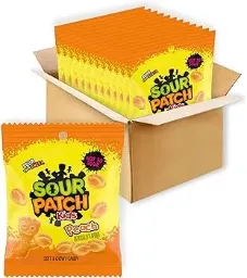 Sour Patch Kids Peach Peg Bag 101g