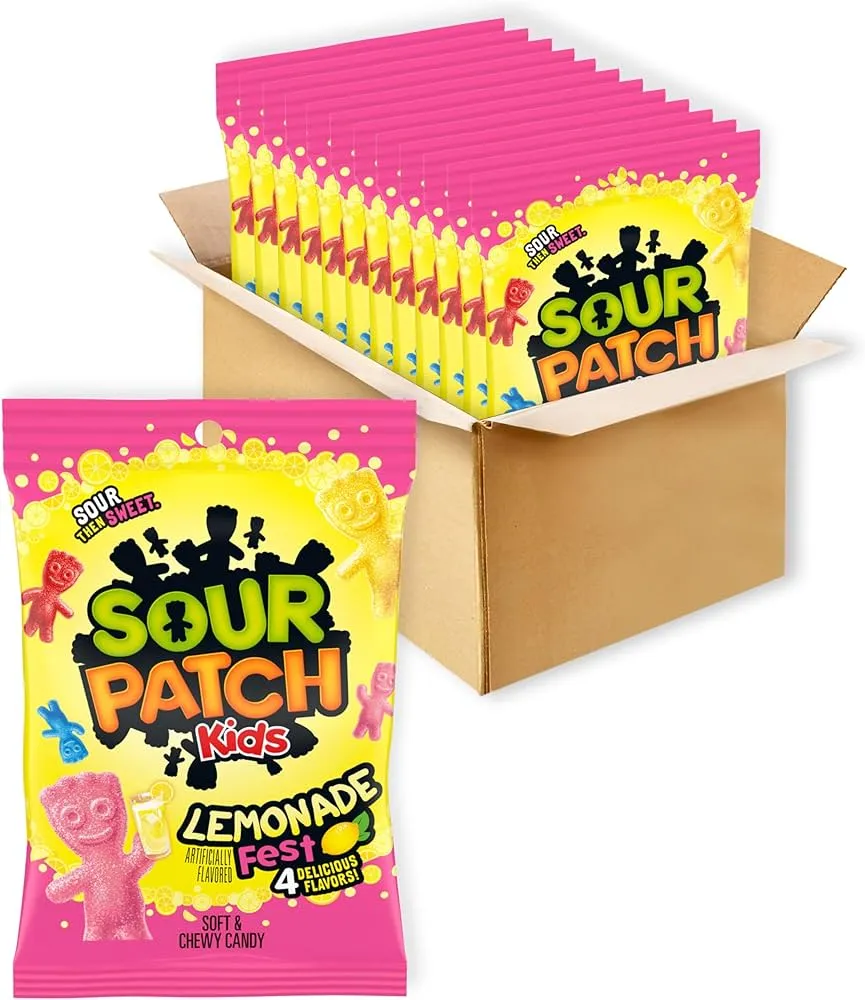 Sour Patch Kids Lemonade Fest Candy 102g