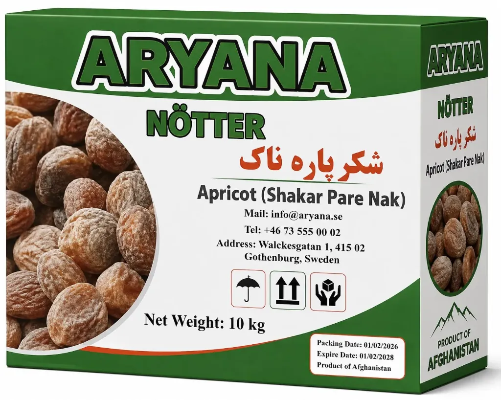 ARYANA Apricot (Shakar Pare Nak) – 1kg