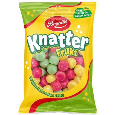 Brynild Knatter Frukt 15x80g