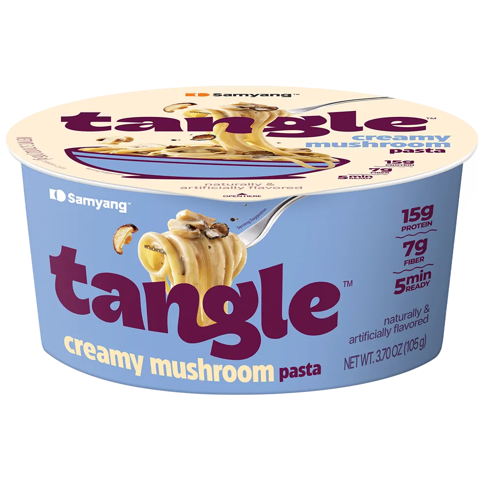 Samyang Buldak Tangle Creamy Mushroom Flavour Paste – Big Bowl, 105 g × 6