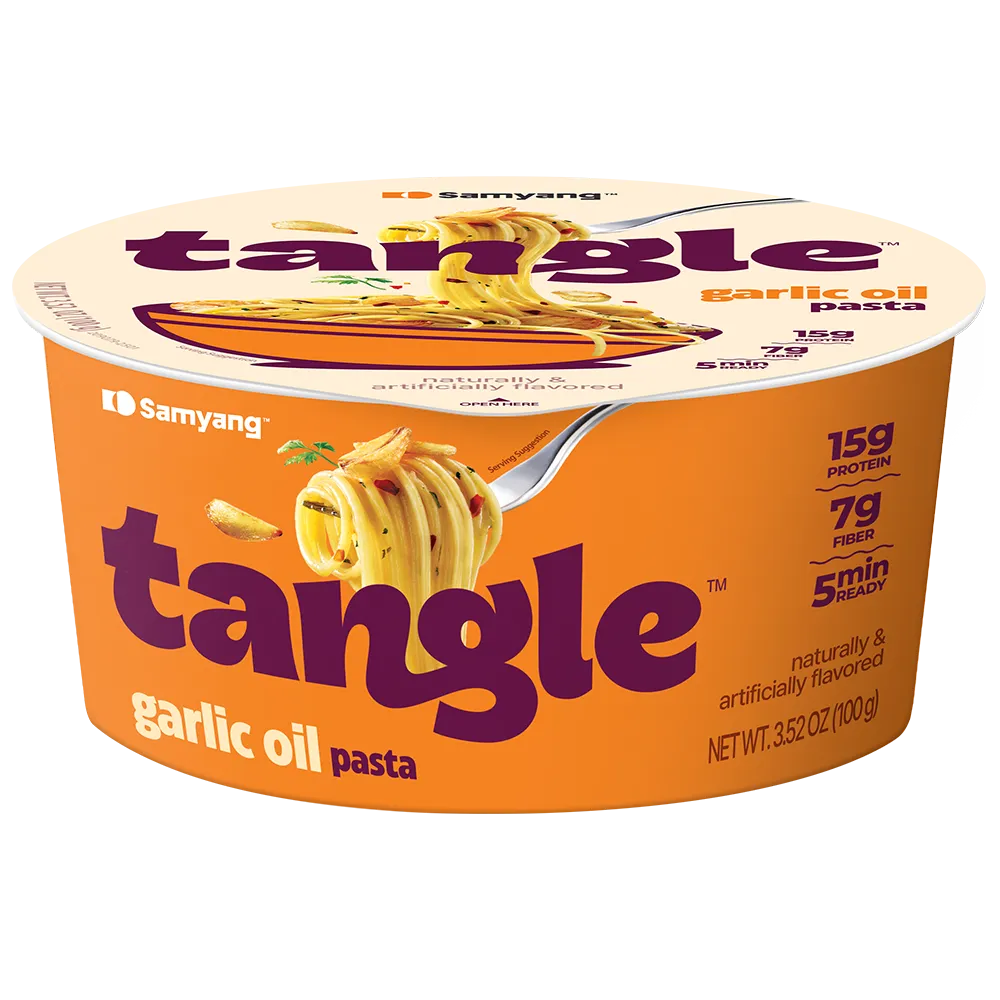 Samyang Buldak Tangle Garlic Oil Pasta Flavour Paste – Big Bowl, 105 g × 6