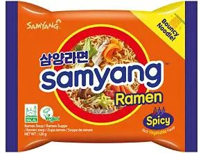 Samyang Ramen – Spicy Rich Vegetable Flavour, 120 g × 20