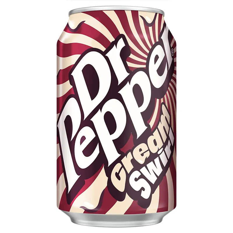 Dr Pepper Cream swirl – 24x330ml