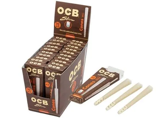 OCB CONES Organic Hemp 20X3