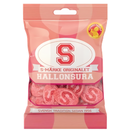 S Märke Original Hallon Sura 18x80g