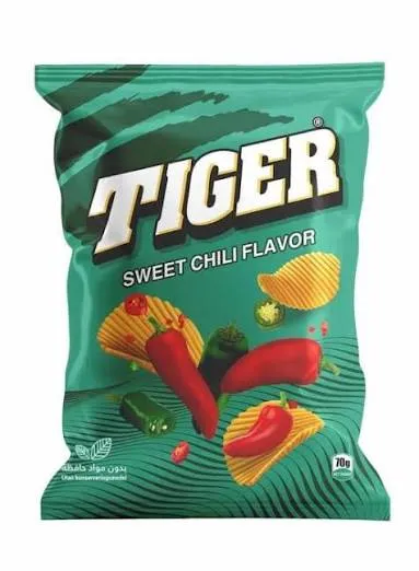 Tiger Chips Sweet Chilli 12 x 70g