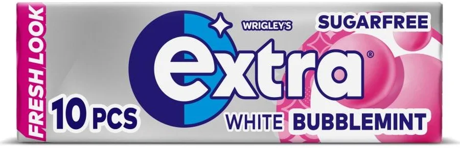 Wrigleys Extra White Bubblemint 1x30