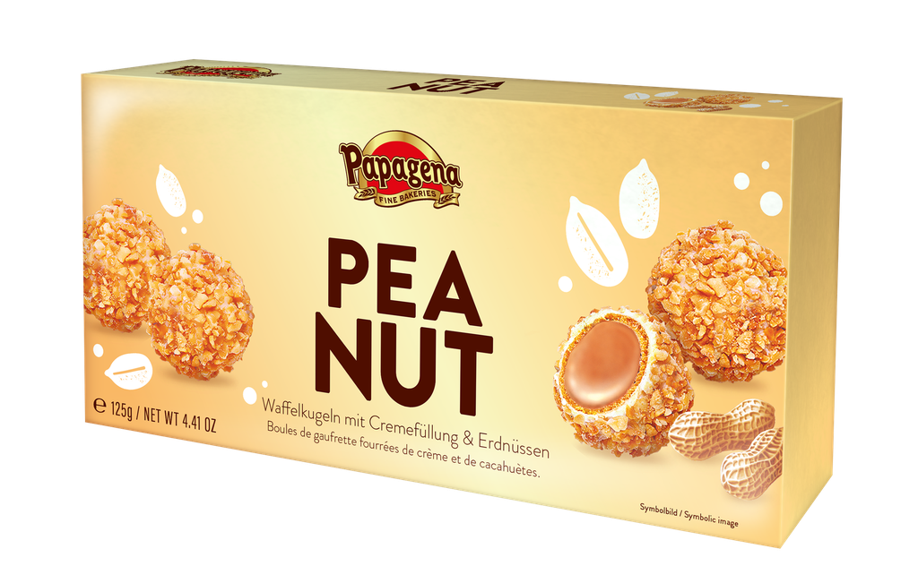 Waferballs with peanuts 18x125g