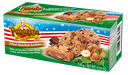 Choco chip cookies with hazelnut cream filling 18x130g