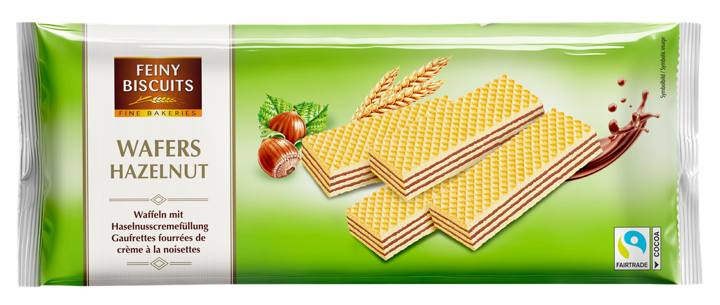 Wafers with hazelnut filling 18x250g