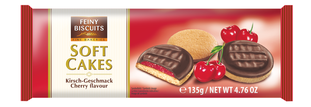 Softcakes cherry 20x135g