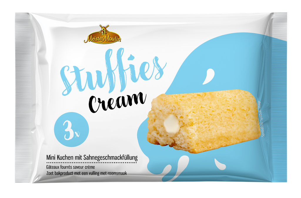 Stuffies Mini cakes with milk cream 3x45g