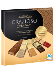 [89422] Grazioso Selection Italian Style Praline Bars 25×200g
