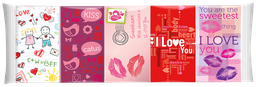 [89427] I love you Milk chocolate 5x15g