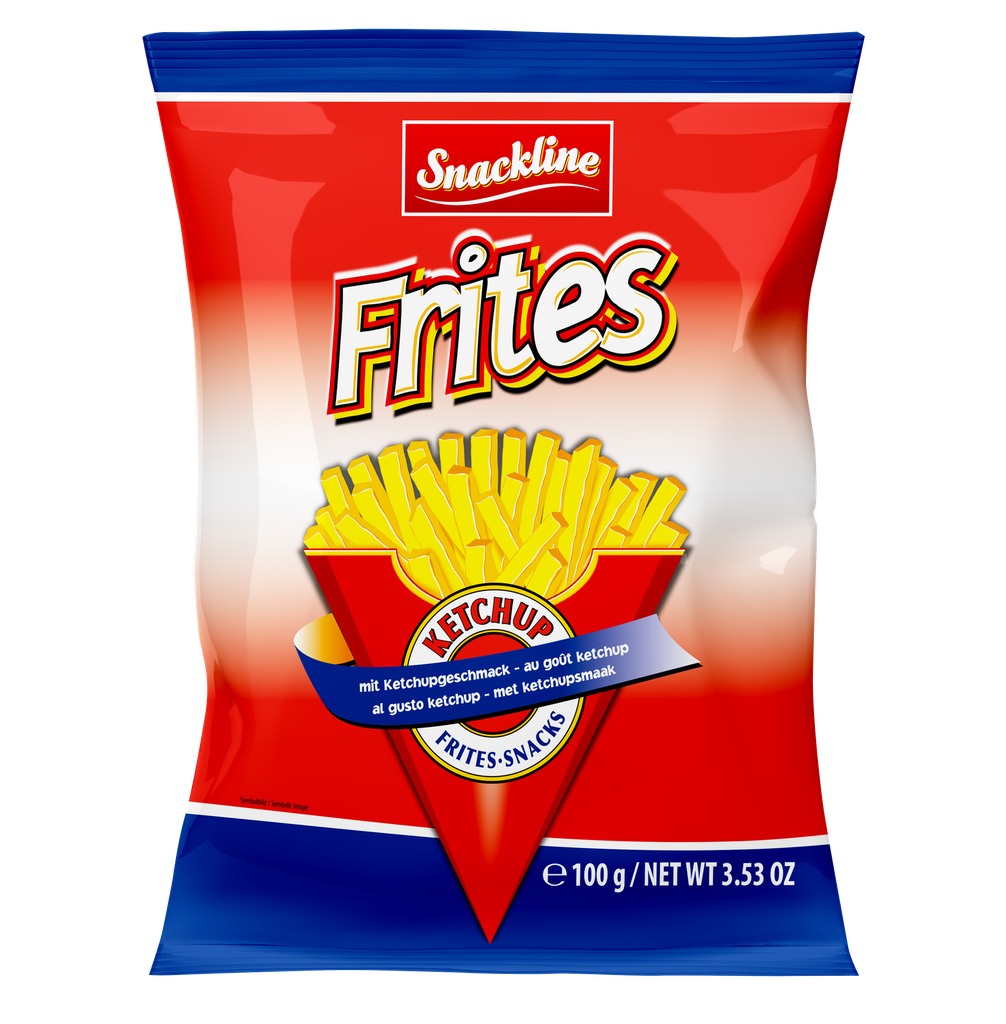 Frites-snacks with ketchup flavor 20×100g