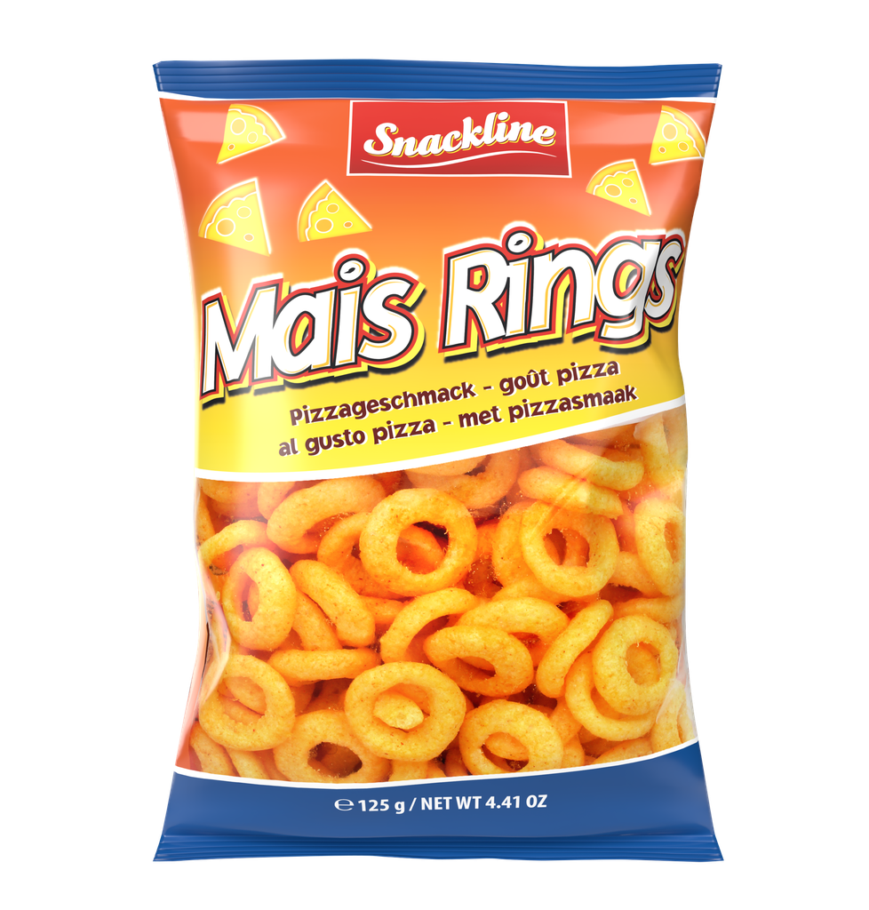corn rings pizza 20×125g