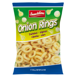 [85631] Onion rings corn snack salted 20×125g