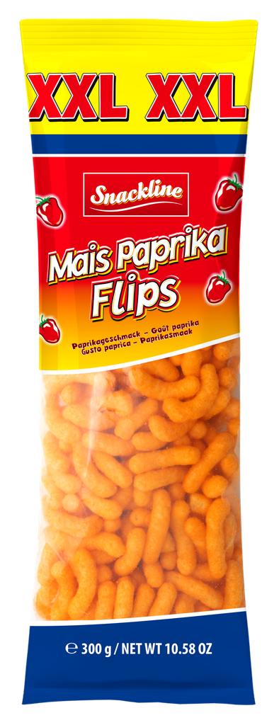 XXL Corn Flips with Paprika 18×300g