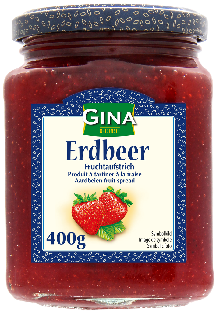 Strawberry fruit spread 6x400g