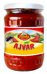 [84608] Ajvar mild paprika vegetable preparation 6x540g