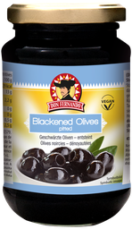 [87389] Blackened olives – pitted 12x350g