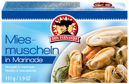 [85658] Blue mussel in marinade 25x111g