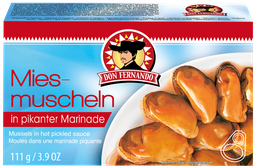 [92203] Mussels in spicy marinade 25x111g