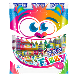 [MAL1018497] PEZ Fizzy monster Tutti Frutti 10x6g