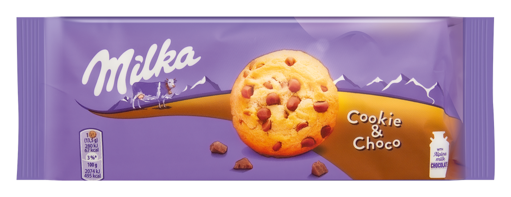 Cookie & Choco with chocolate chips 24×135g