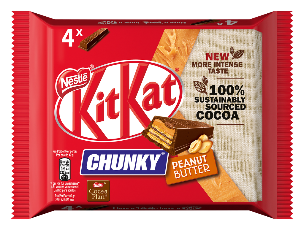 KitKat Chunky Peanut Butter 4x42g