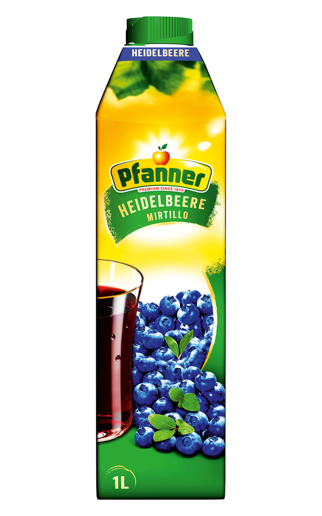 Bilberry juice 20% 1L