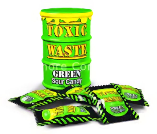 TOXIC WASTE GREEN DRUM 12x42